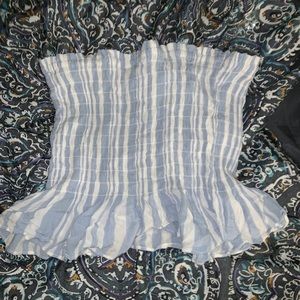 american eagle striped tube top